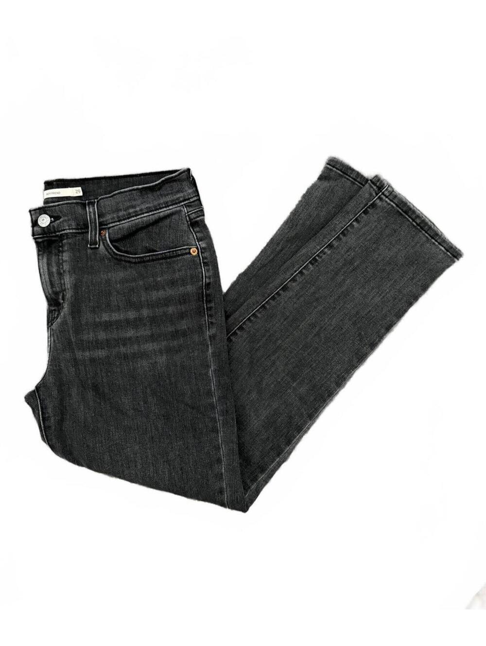 Levi Strauss & Co Women's Boyfriend Denim Jeans Size 29 Streetwear Cropped